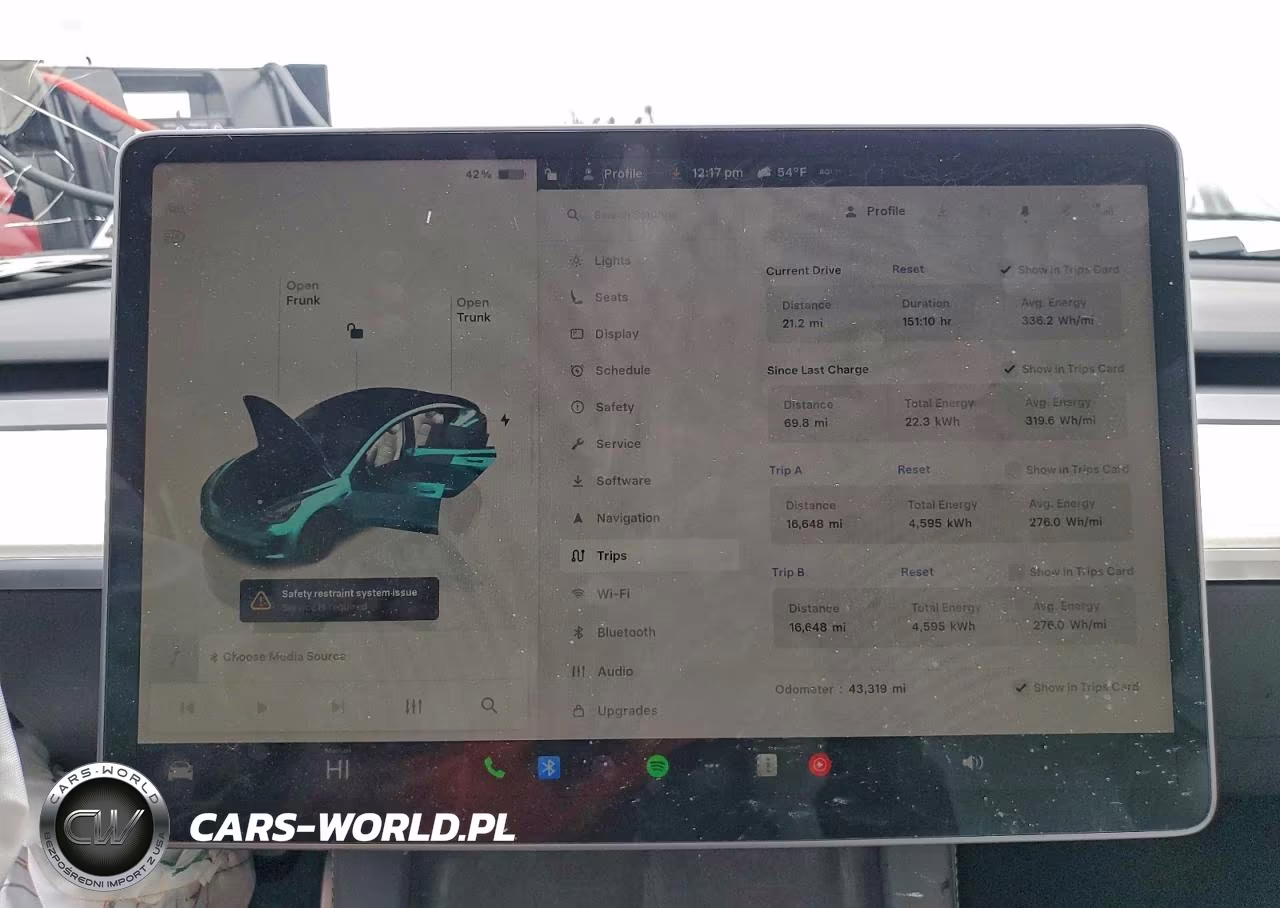 2022 Tesla Model 3 VIN:5YJ3E1ECXNF254217 - 9