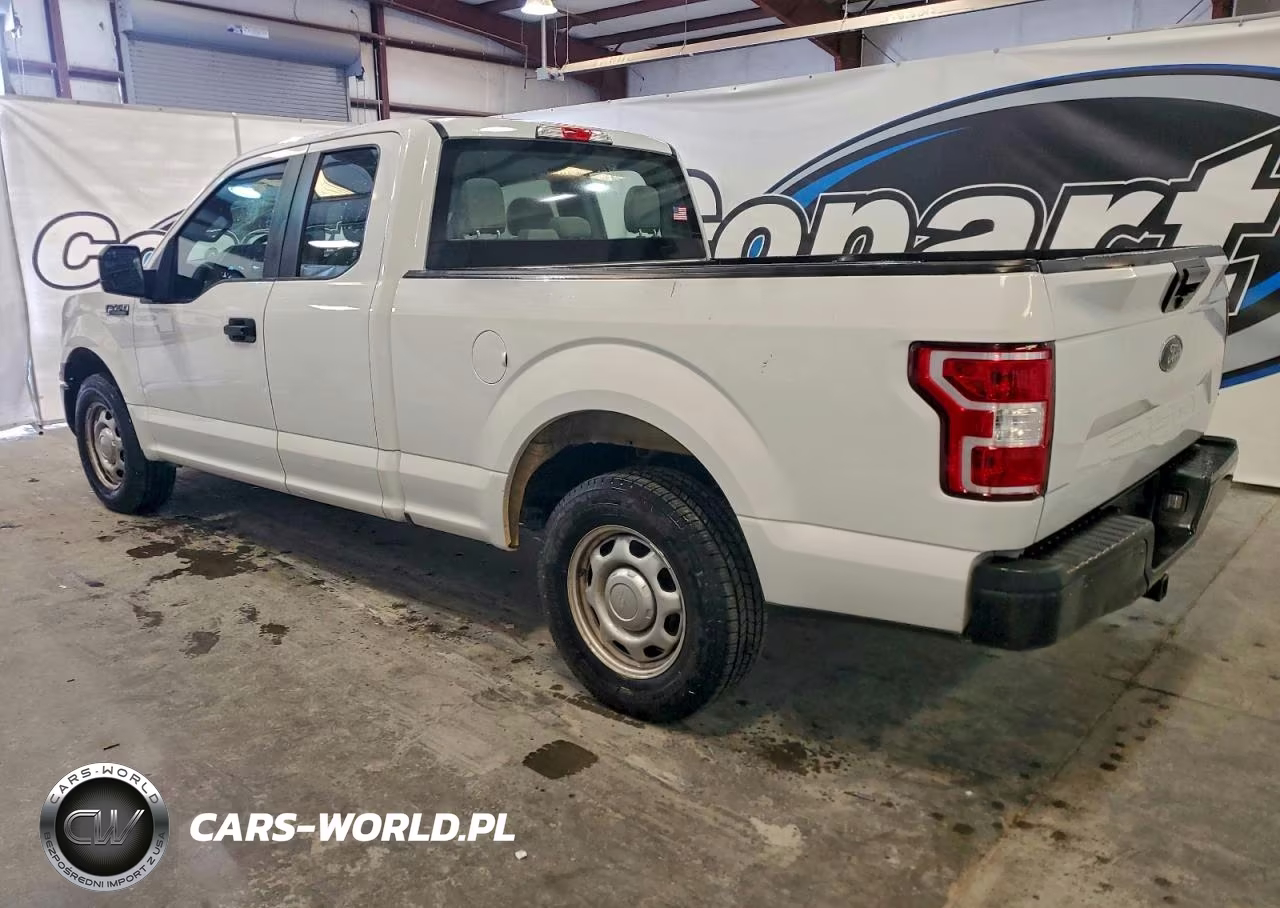 2018 Ford F150 Super Cab VIN:1FTEX1CP1JFC55707 - 2