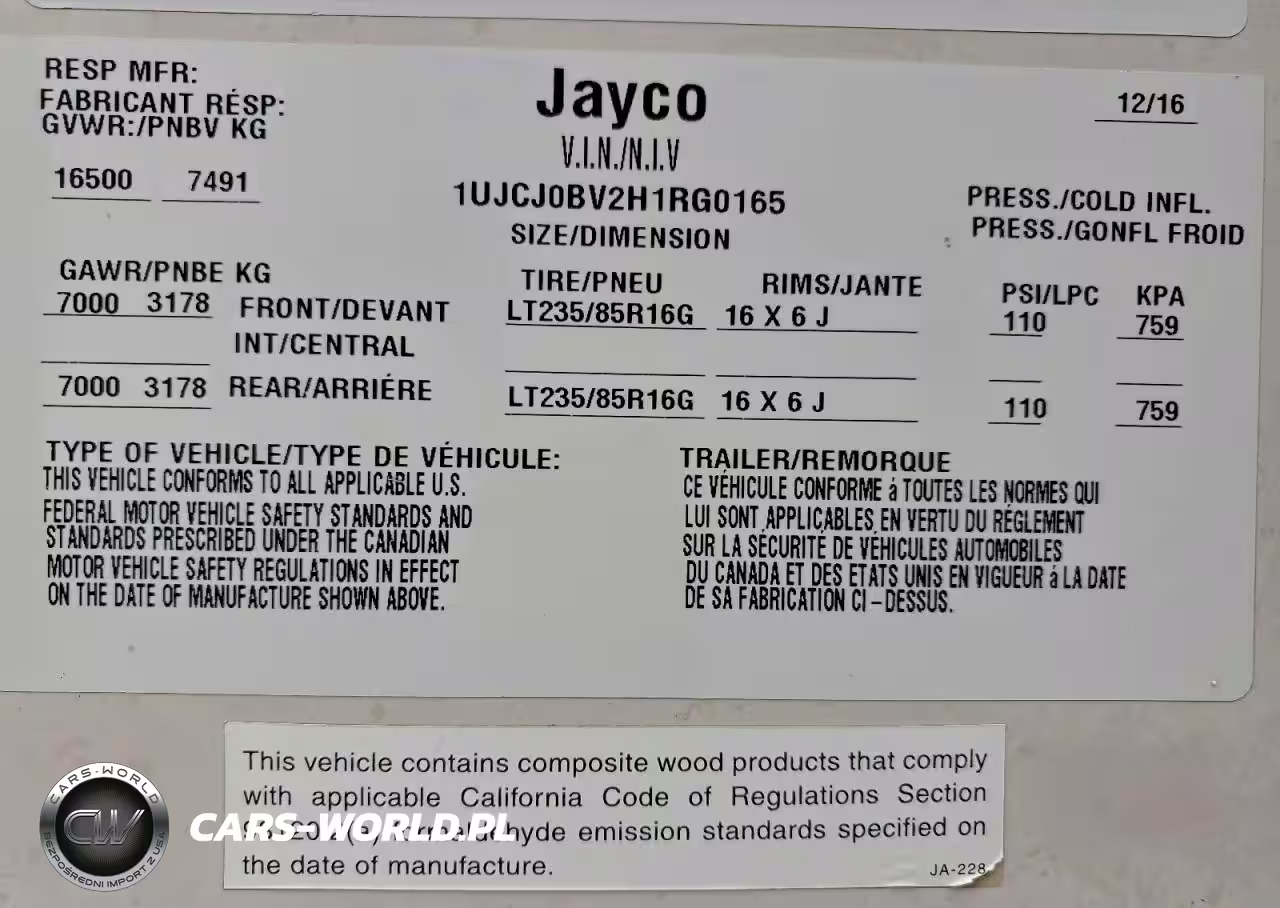 2017 Jay Trailer VIN:1UJCJ0BV2H1RG0165 - 10