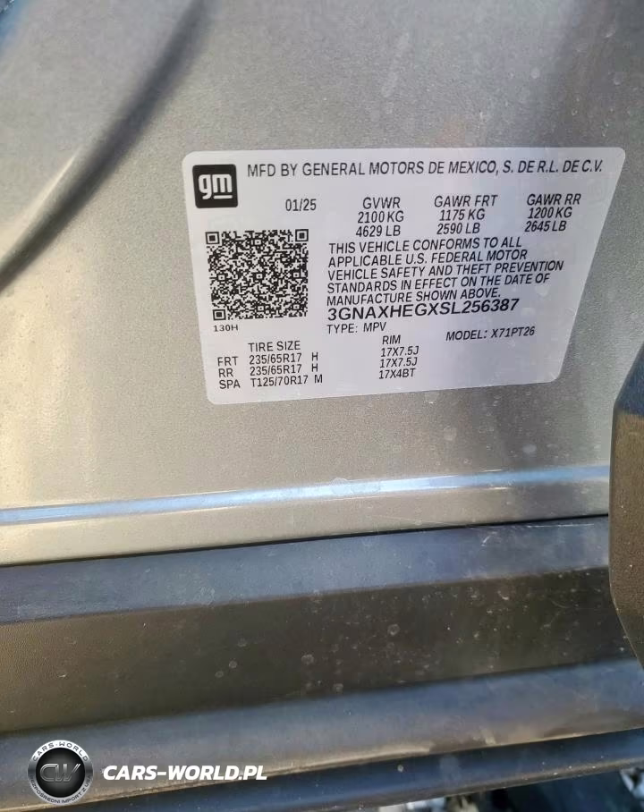 2025 Chevrolet Equinox Lt VIN:3GNAXHEGXSL256387 - 14
