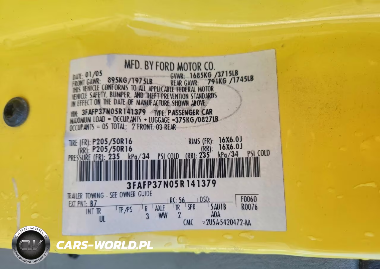 2005 Ford Focus Zx5 VIN:3FAFP37N05R141379 - 13