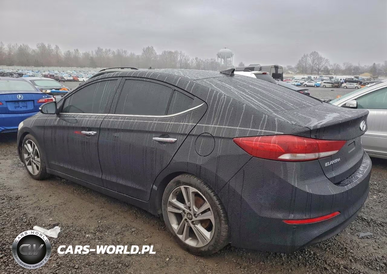 2017 Hyundai Elantra Se VIN:KMHD84LF4HU307401 - 2