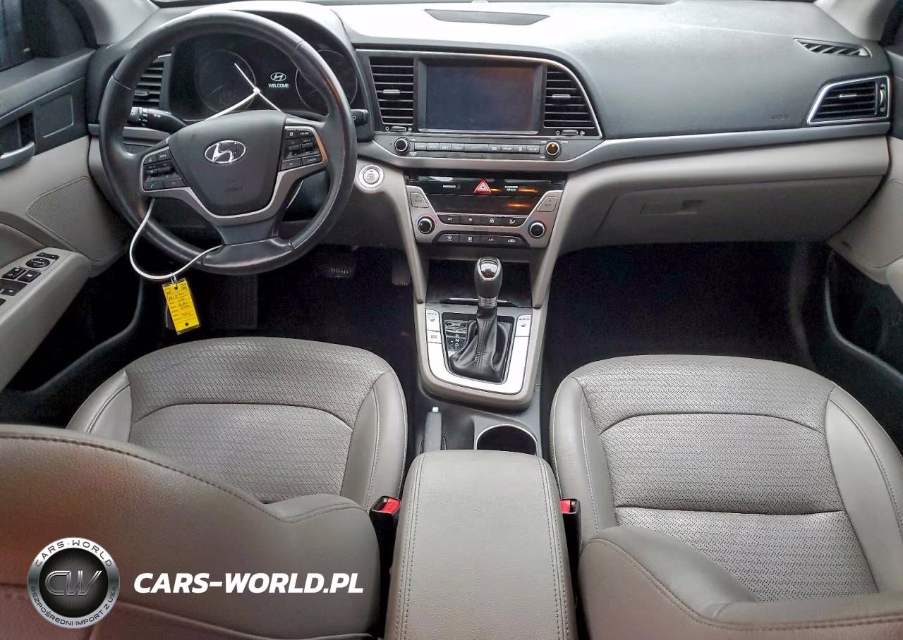 2017 Hyundai Elantra Se VIN:KMHD84LF4HU307401 - 8