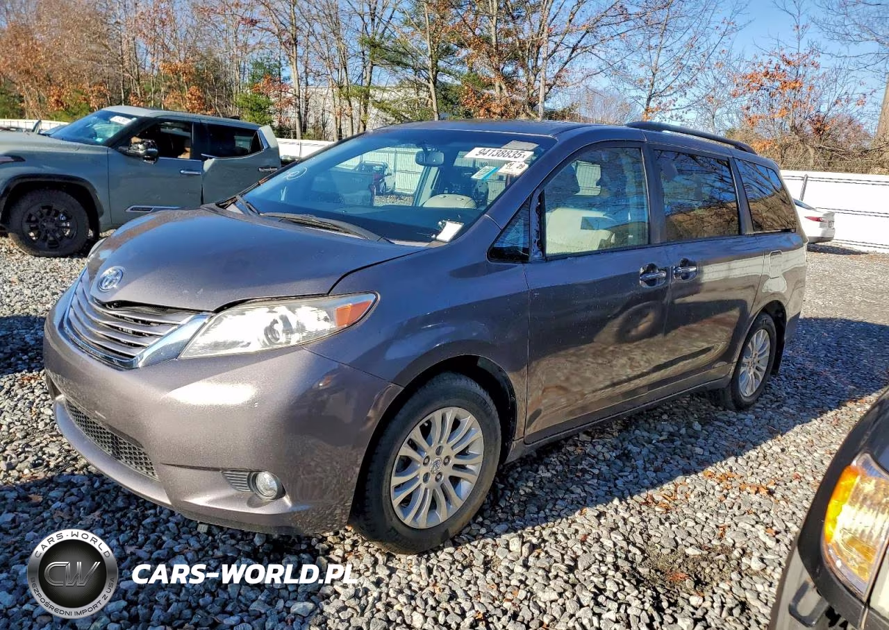 2017 Toyota Sienna Xle VIN:5TDYZ3DC7HS839036 - 1