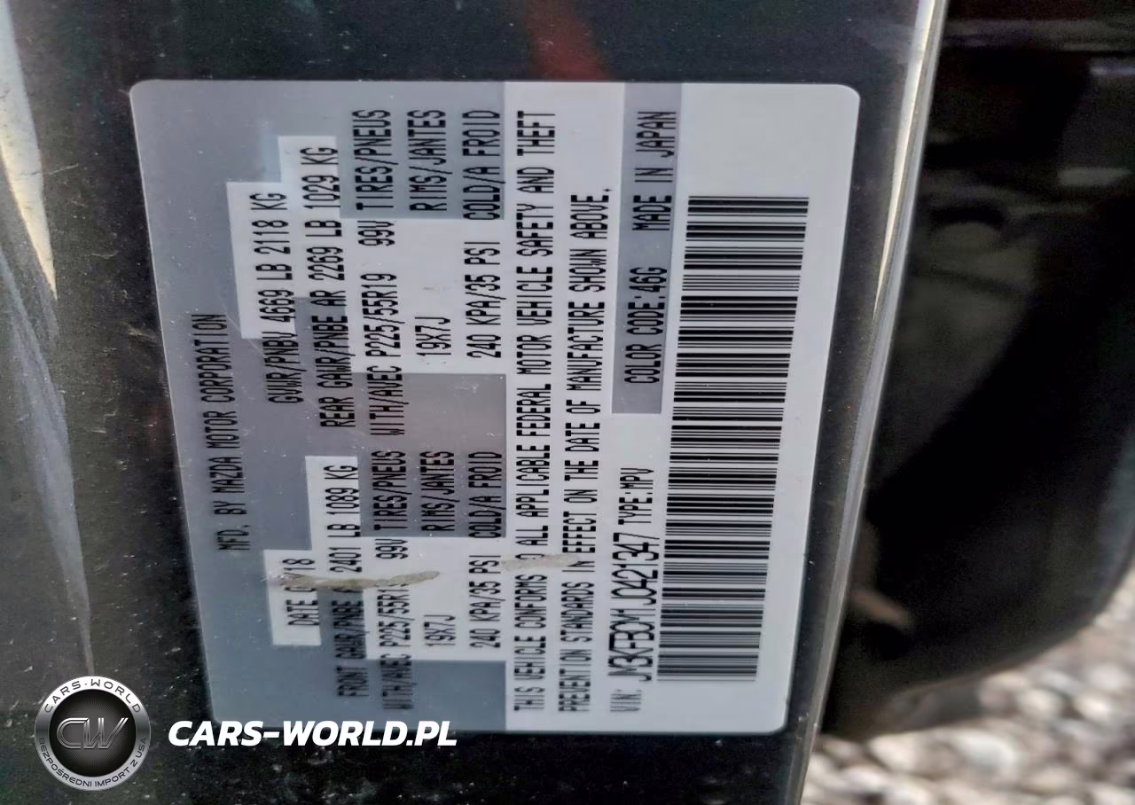 2018 Mazda Cx-5 Touring VIN:JM3KFBCM1J0421347 - 13