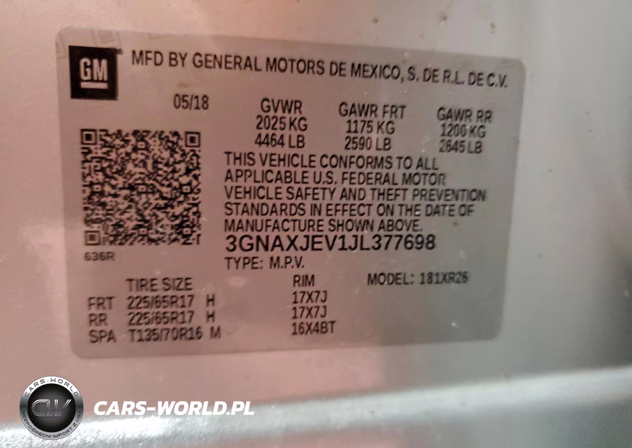 2018 Chevrolet Equinox Lt VIN:3GNAXJEV1JL377698 - 13