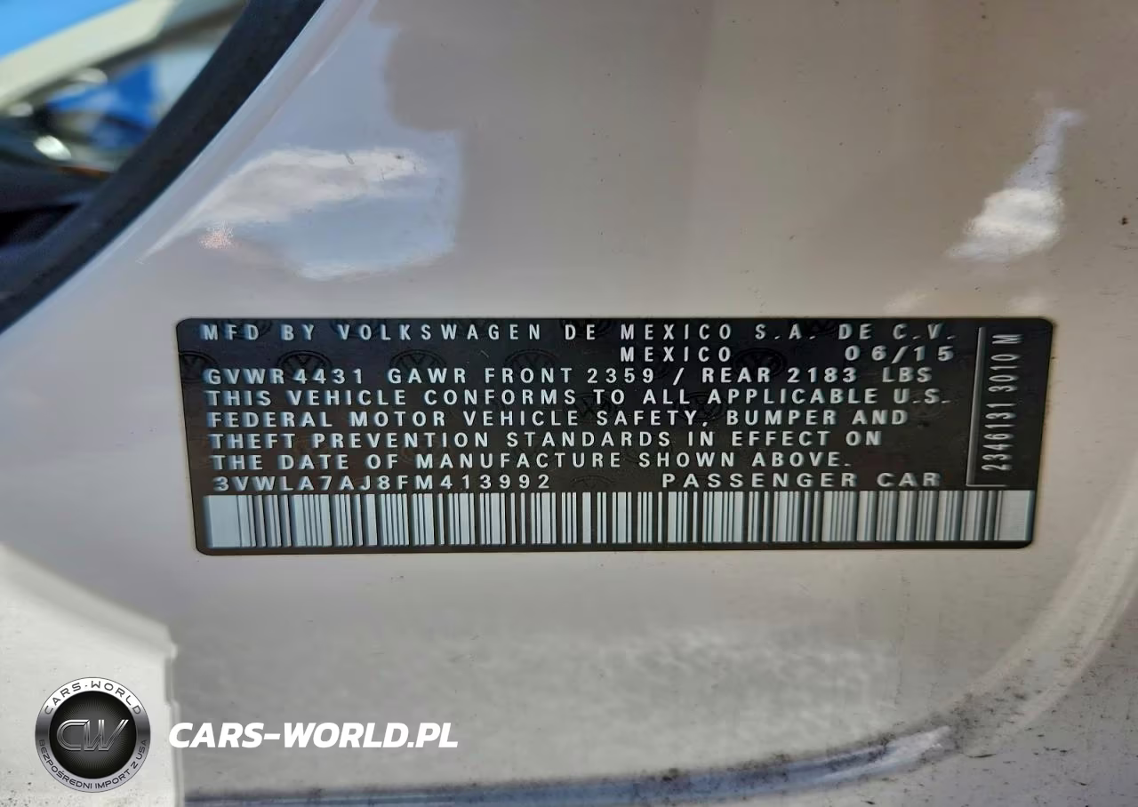 2015 Volkswagen Jetta Tdi VIN:3VWLA7AJ8FM413992 - 12