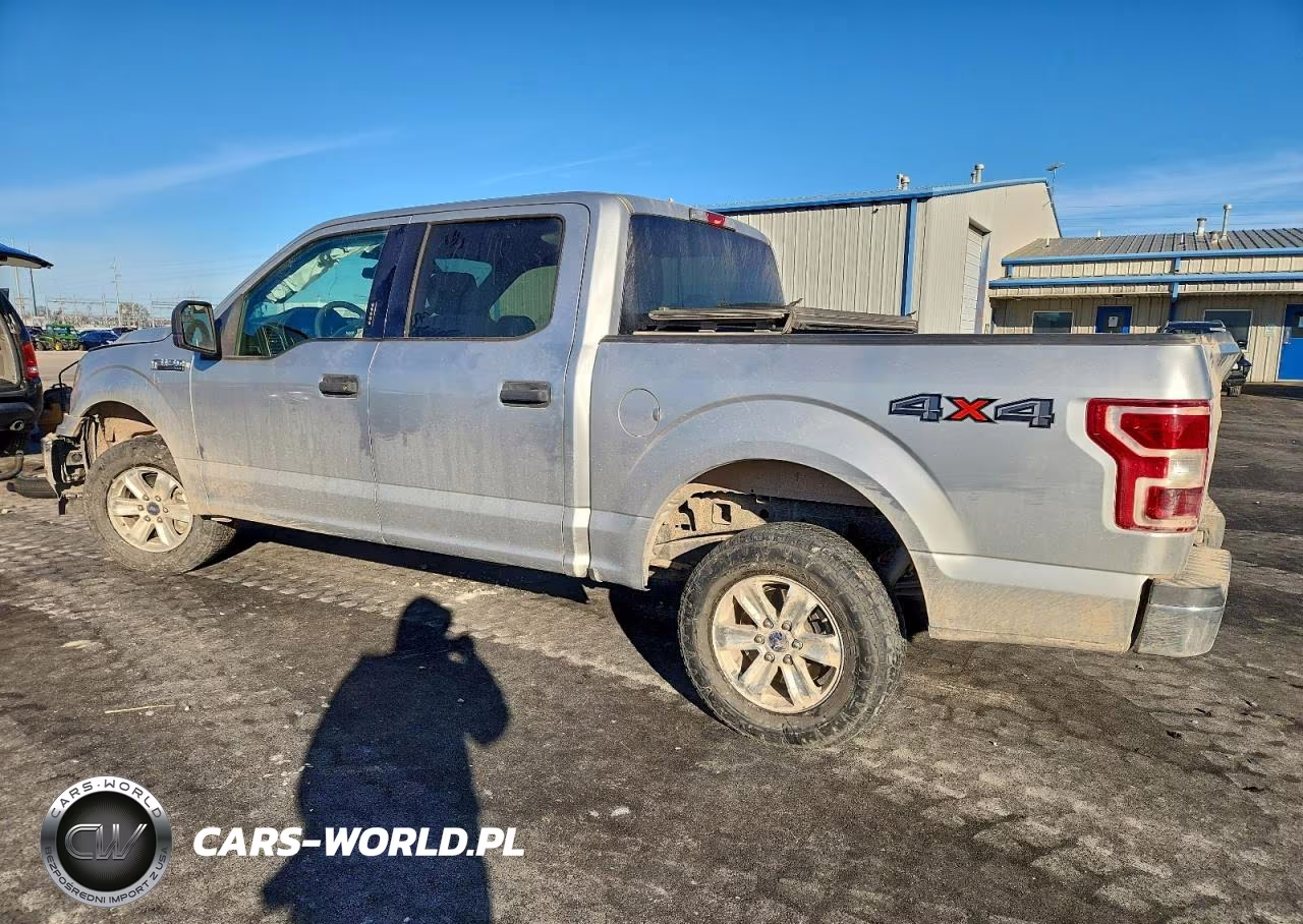 2019 Ford F150 Supercrew VIN:1FTEW1E41KFB69644 - 2