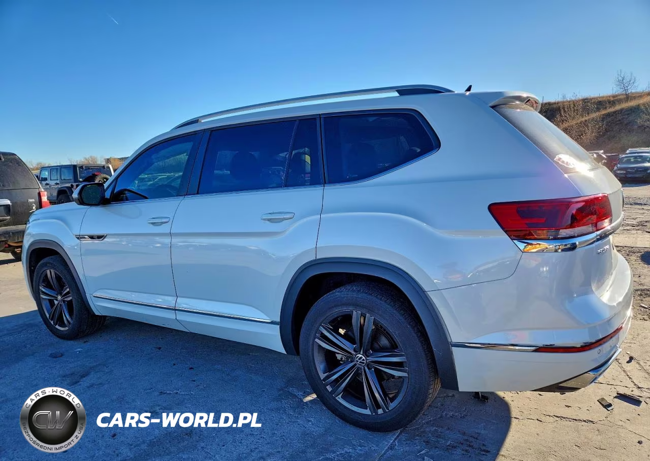 2022 Volkswagen Atlas Sel R-Line VIN:1V2AR2CAXNC527624 - 2