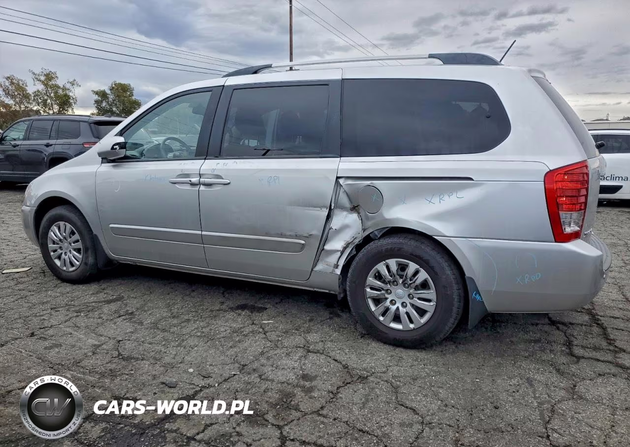 2014 Kia Sedona Lx VIN:KNDMG4C73E6542307 - 2