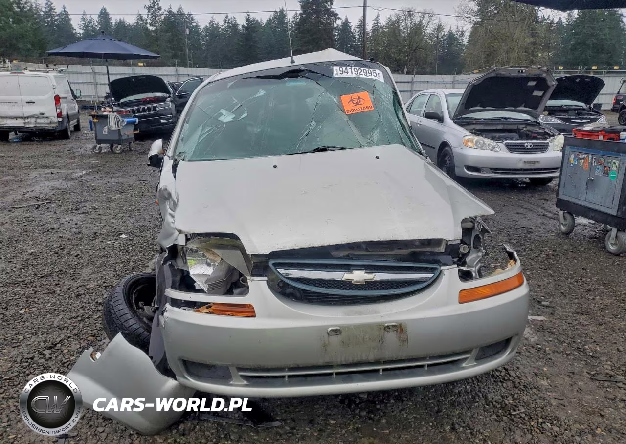 2004 Chevrolet Aveo VIN:KL1TD62694B256628 - 5
