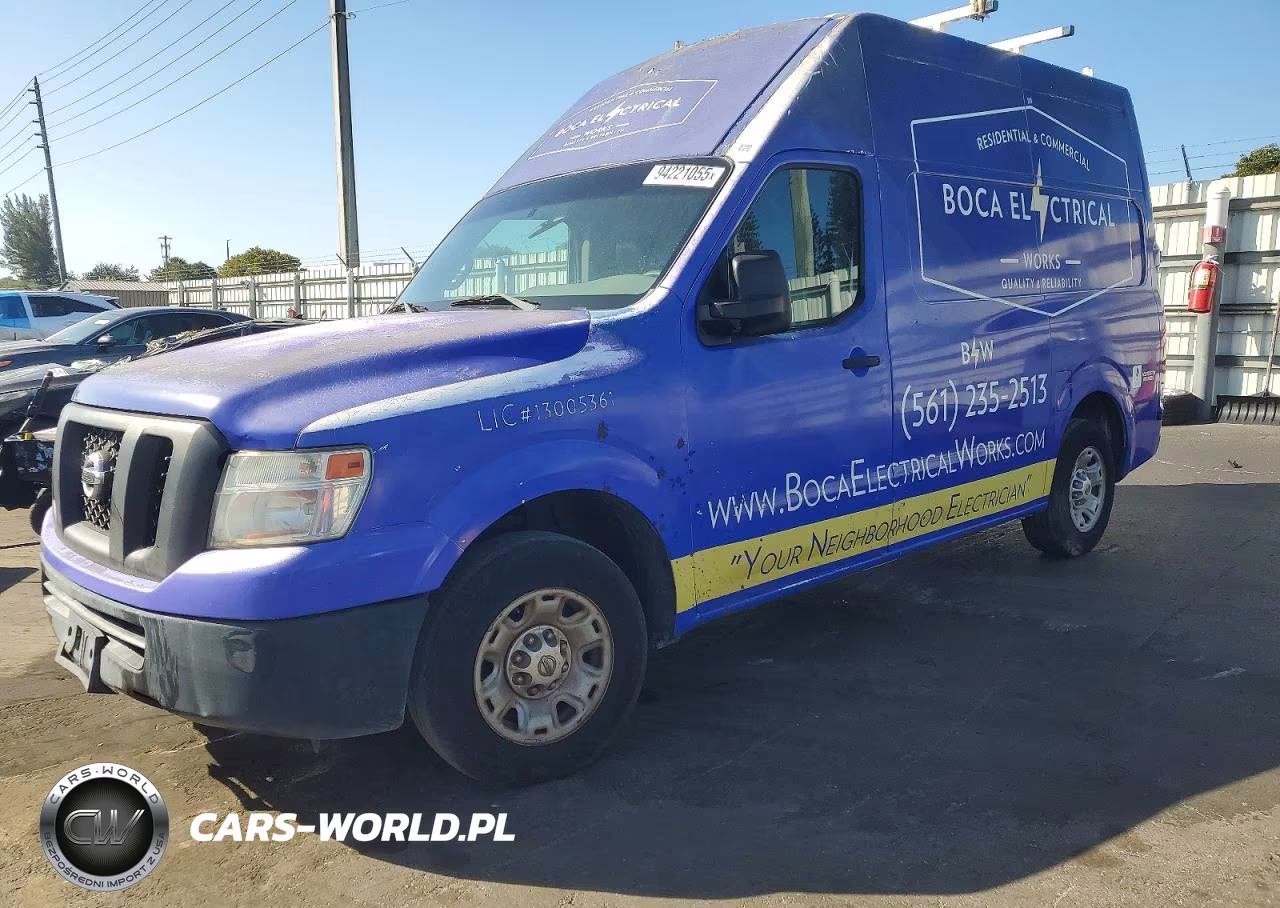 2012 Nissan Nv 2500 Utility - Service Van