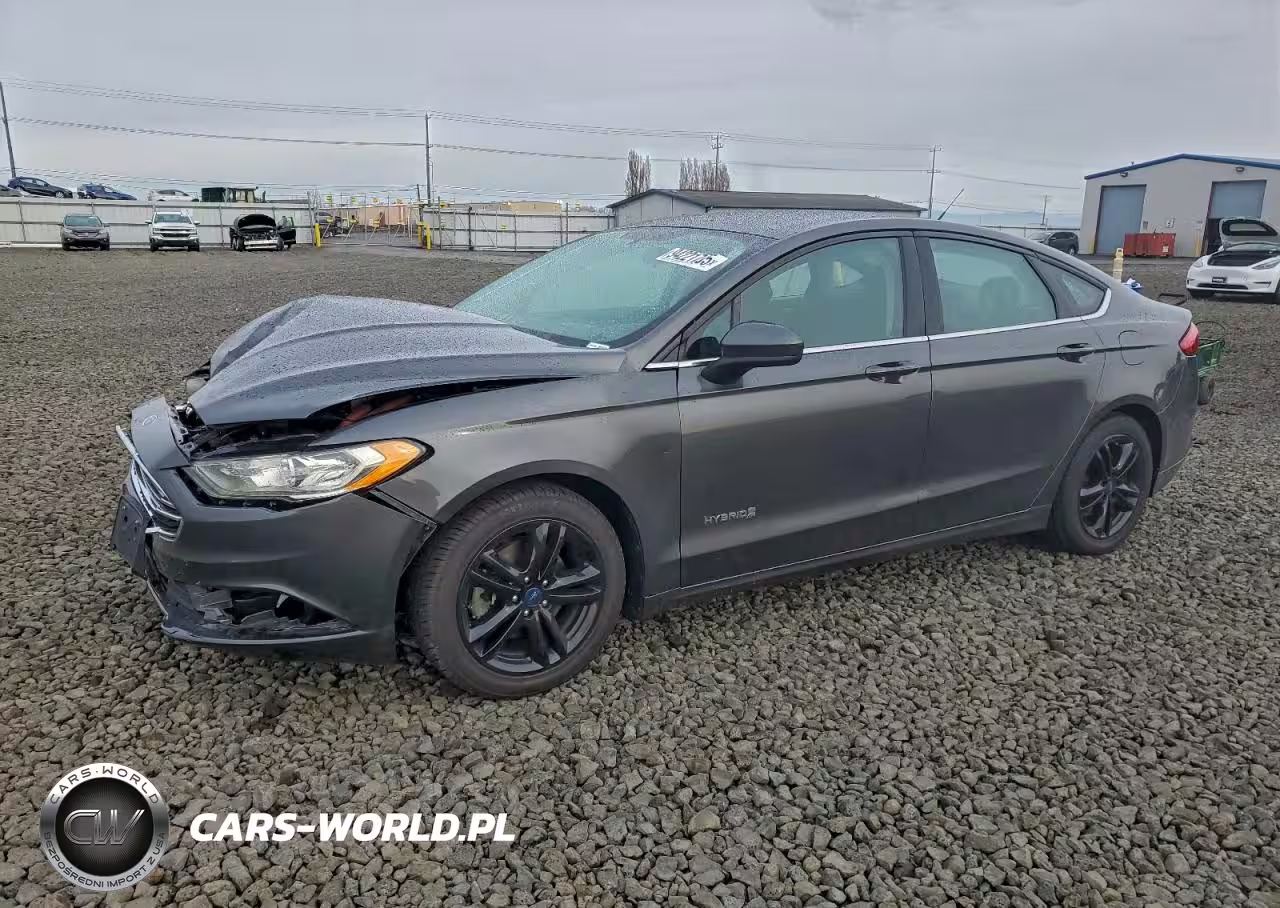 2018 Ford Fusion Se Hybrid
