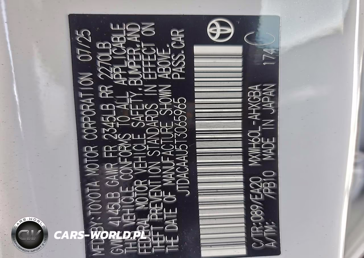 2026 Toyota Prius Le VIN:JTDACAAU5T3065965 - 13