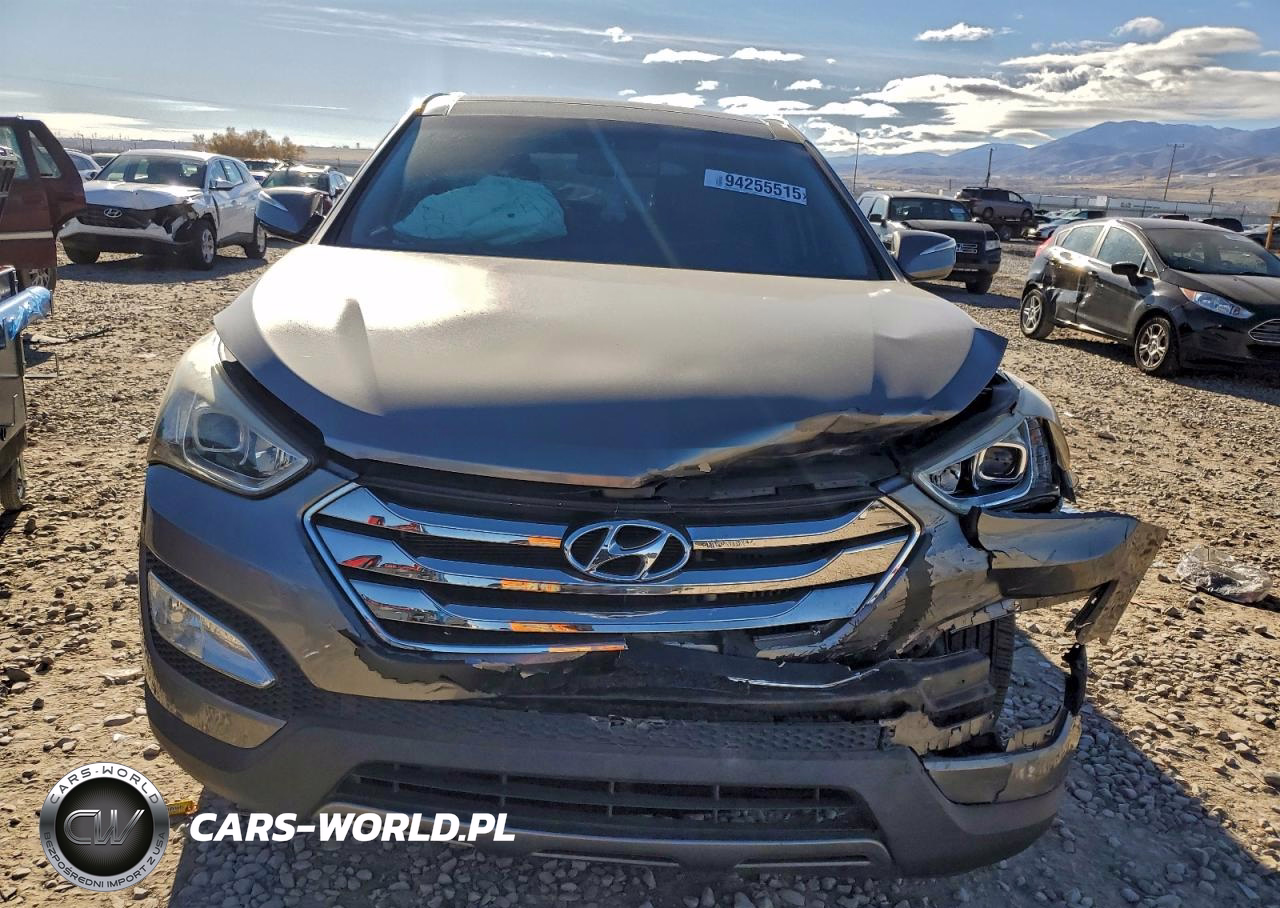 2013 Hyundai Santa Fe Sport VIN:5XYZWDLAXDG052639 - 5