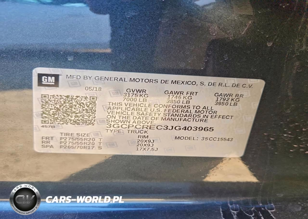 2018 Chevrolet Silverado C1500 Lt VIN:3GCPCREC3JG403965 - 12