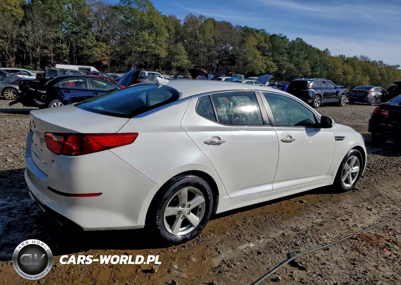 2015 Kia Optima Lx VIN:KNAGM4A73F5608982 - 3