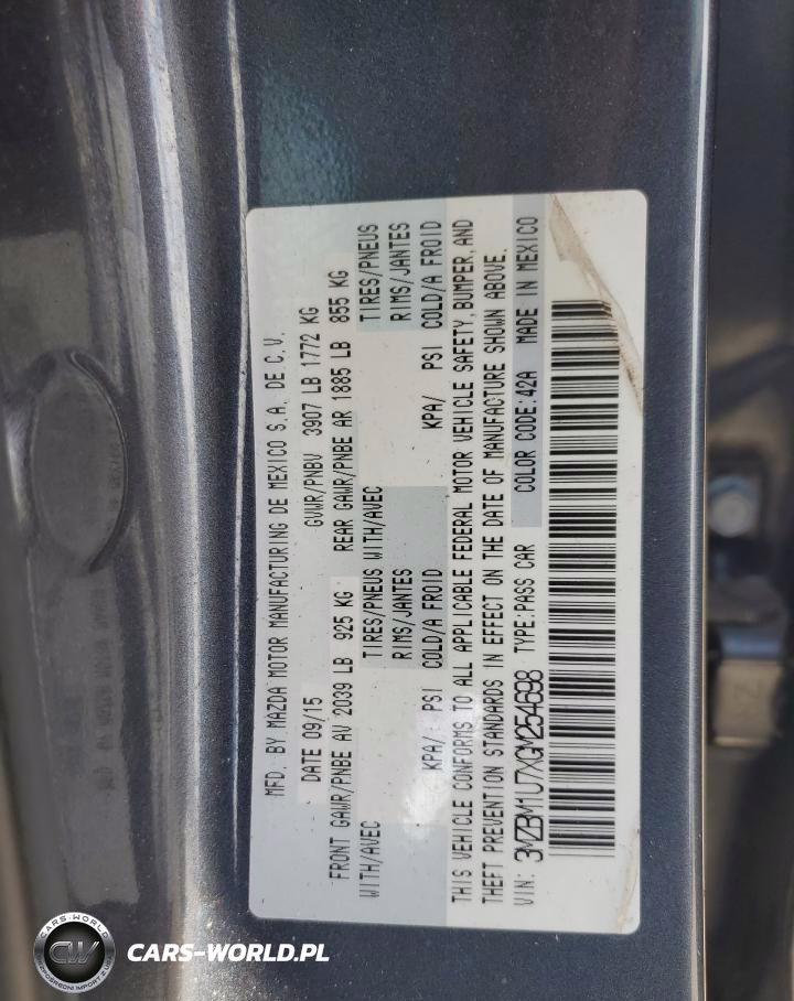 2016 Mazda 3 Sport VIN:3MZBM1U7XGM254698 - 12