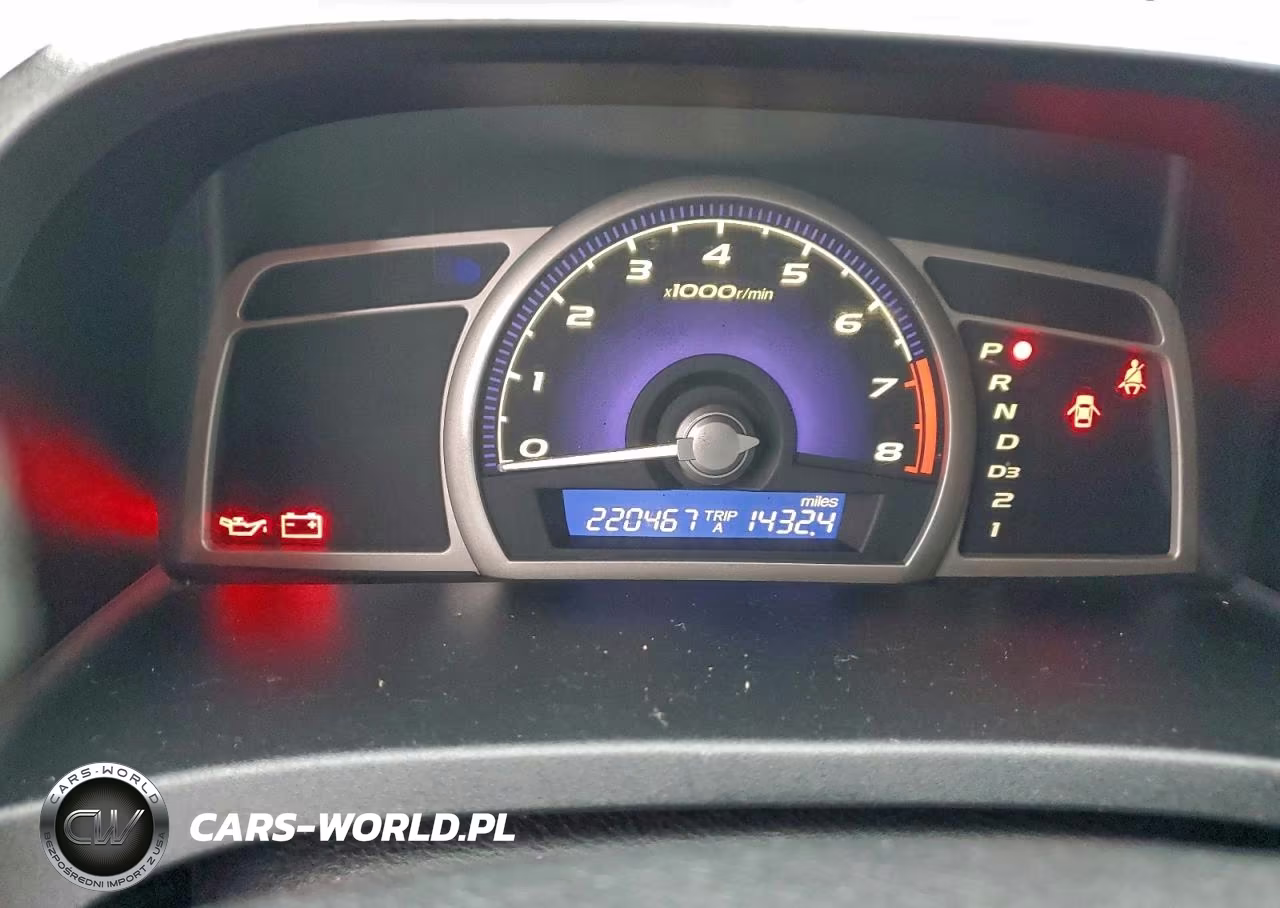 2008 Honda Civic Lx VIN:1HGFA16508L096529 - 9