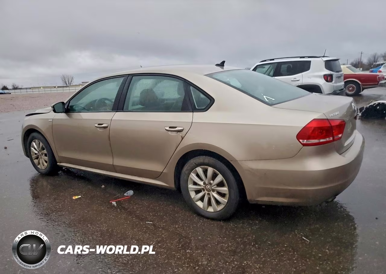 2015 Volkswagen Passat S VIN:1VWAT7A33FC040137 - 2