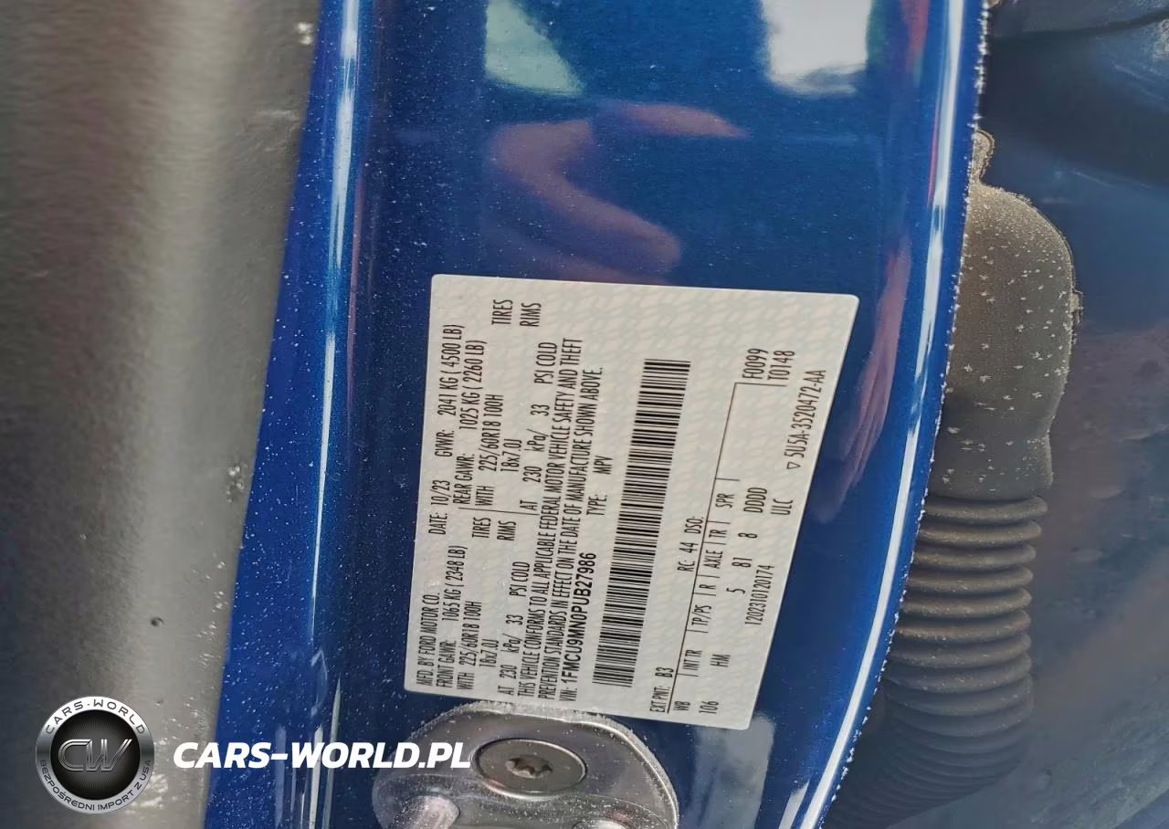 2023 Ford Escape St Line VIN:1FMCU9MN0PUB27986 - 14