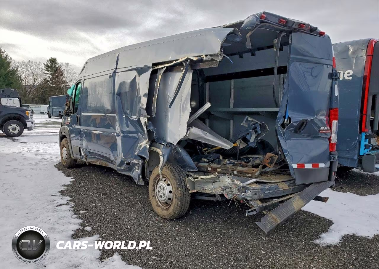 2021 Ram Promaster 3500 Delivery Van VIN:3C6MRVJG9ME544453 - 2