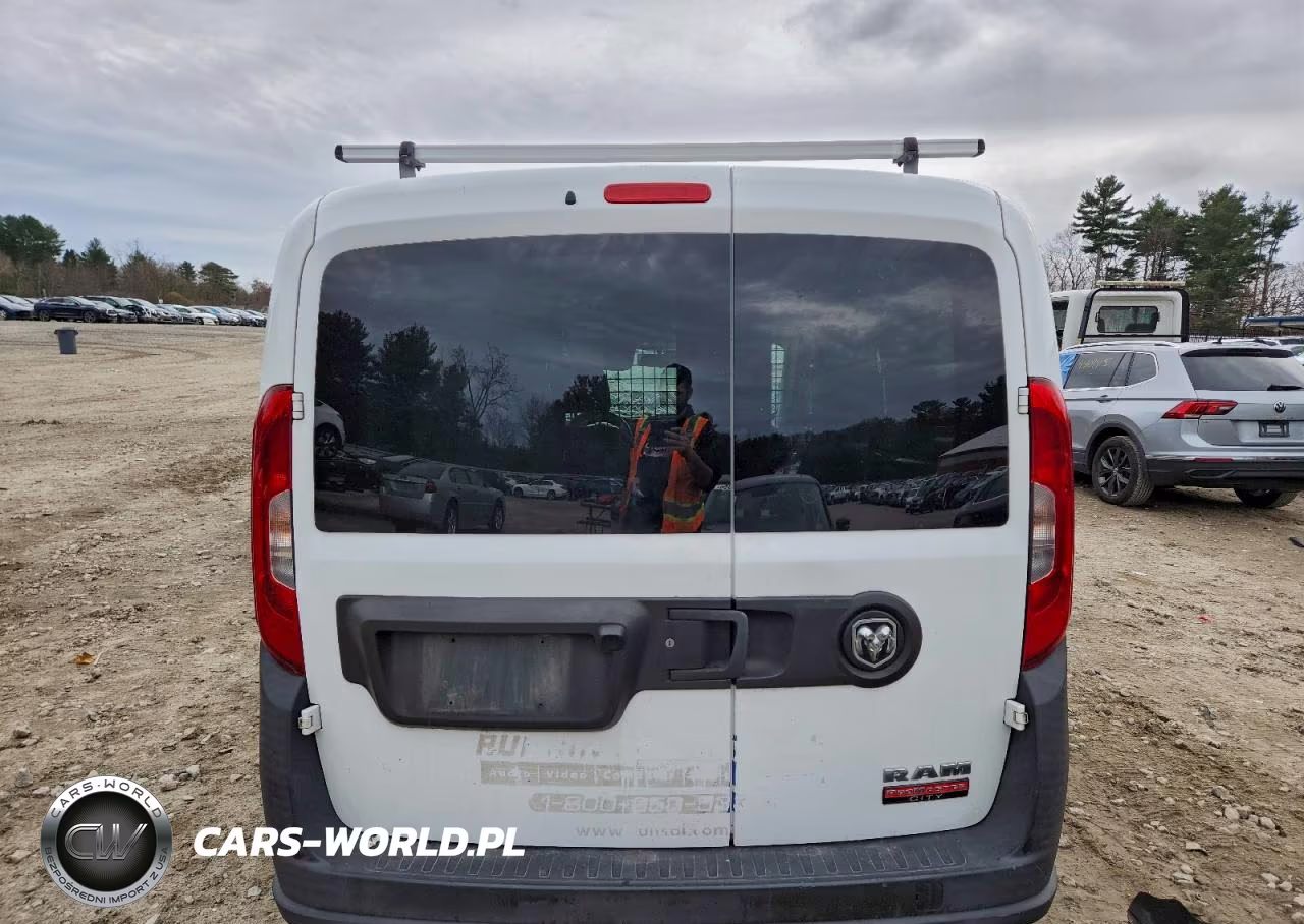 2015 Ram Promaster Delivery Van VIN:ZFBERFAT9F6976391 - 6