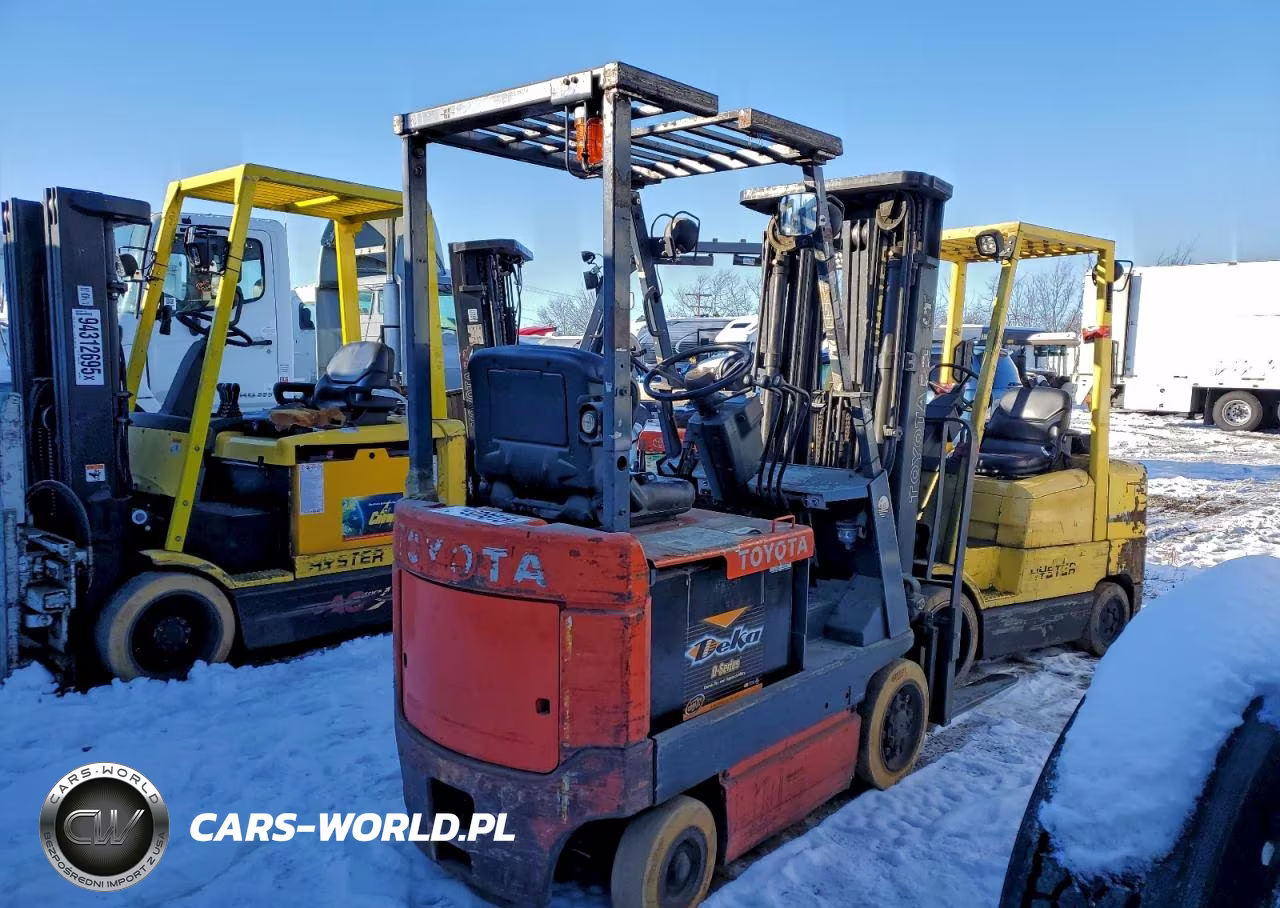 1996 Toyota 5Fbcu15 Forklift VIN:60469 - 4