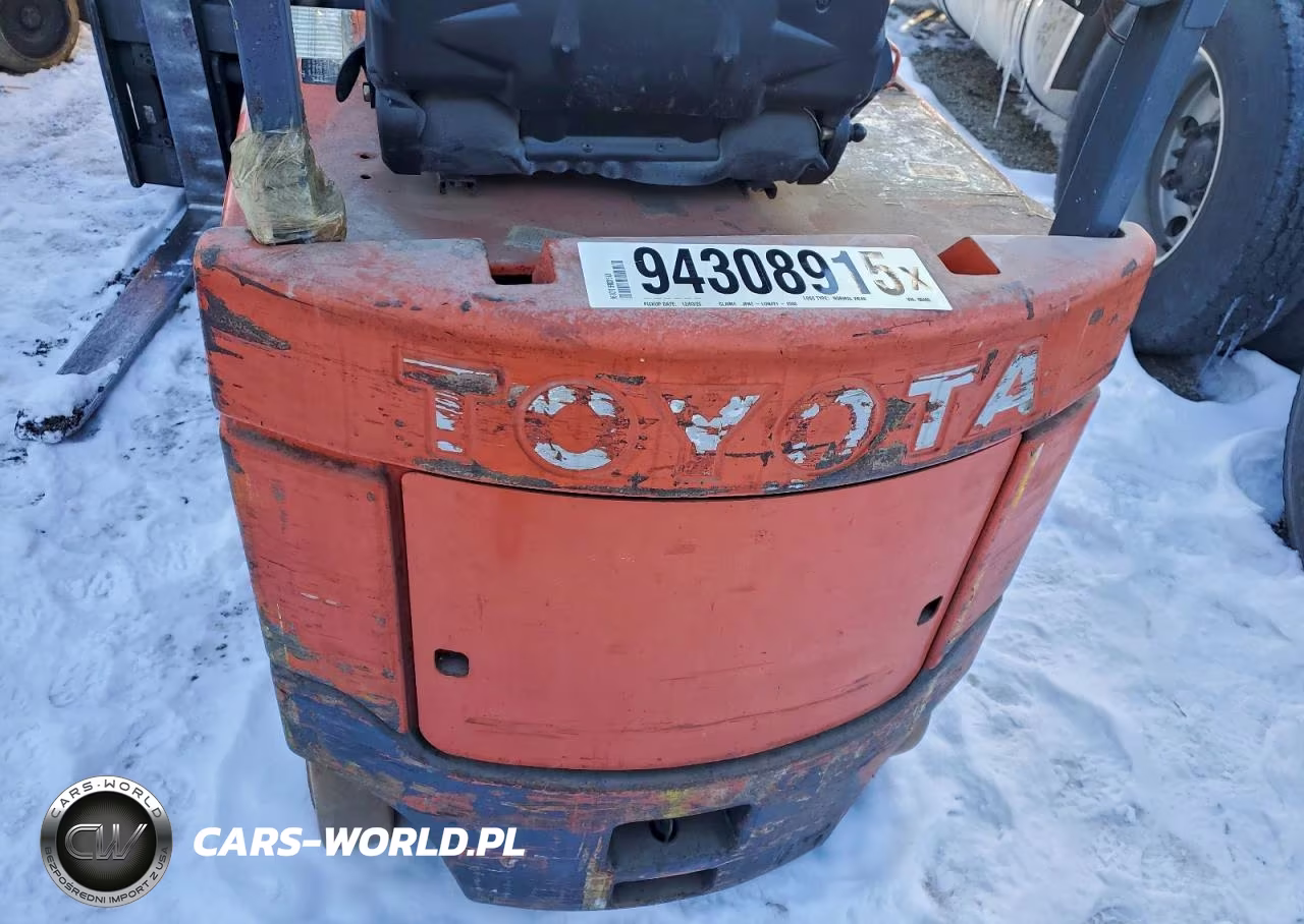 1996 Toyota 5Fbcu15 Forklift VIN:60469 - 9