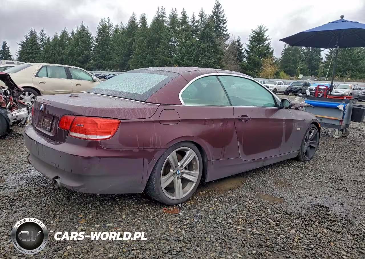 2007 BMW 335 I VIN:WBAWL73557PX45973 - 3