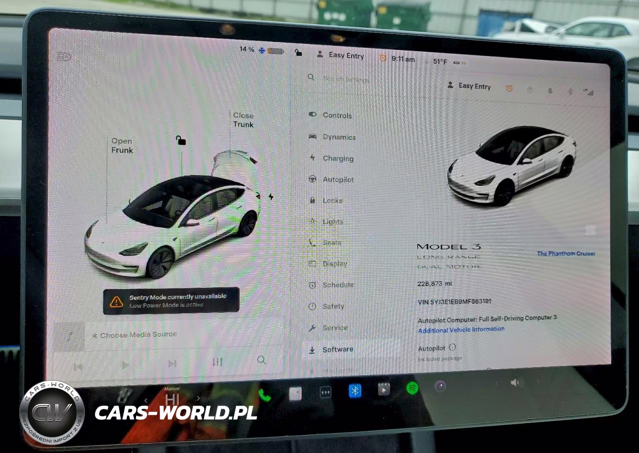 2021 Tesla Model 3 VIN:5YJ3E1EB9MF863191 - 9