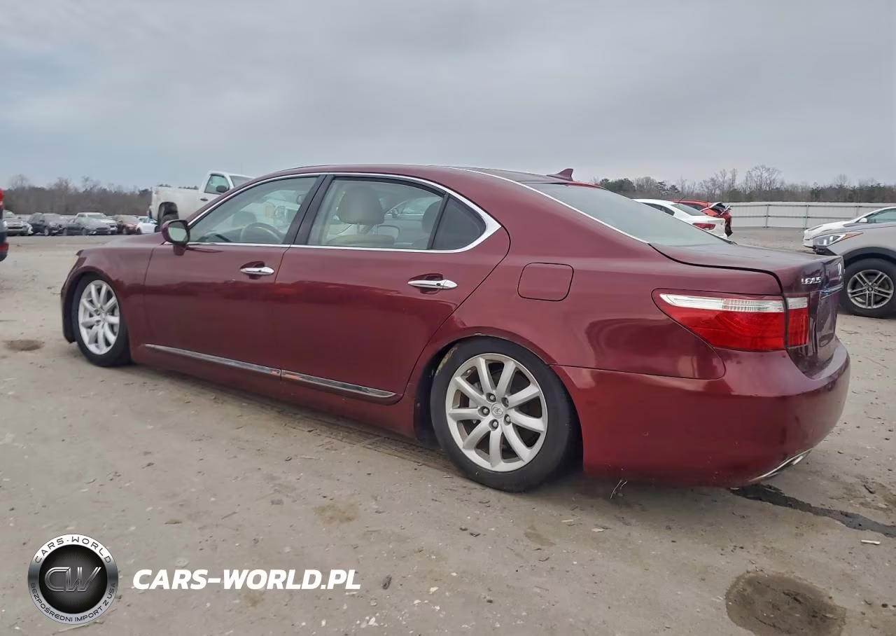 2007 Lexus Ls 460L VIN:JTHGL46F675014506 - 2