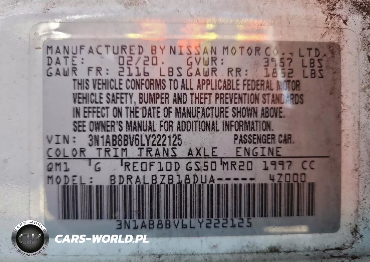 2020 Nissan Sentra S VIN:3N1AB8BV6LY222125 - 13