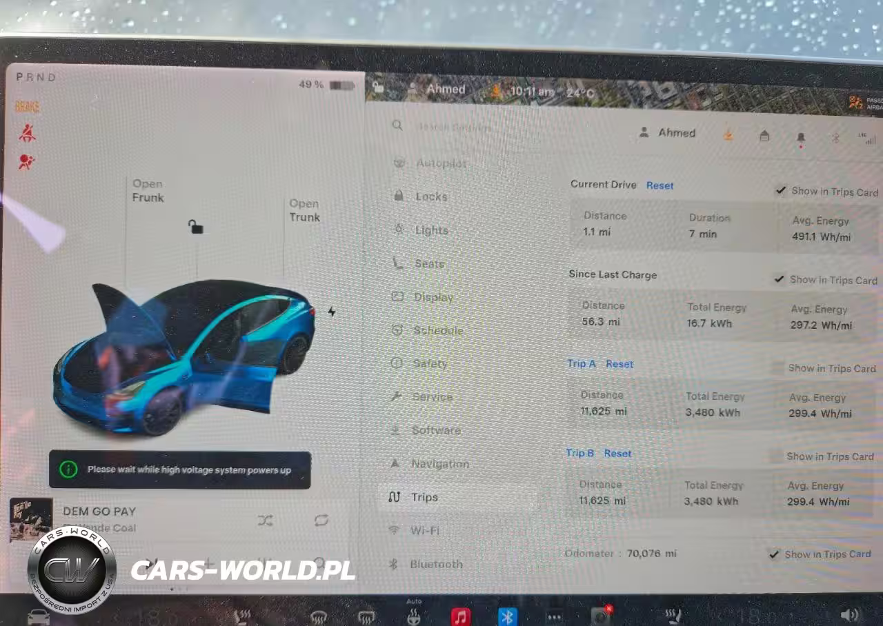 2021 Tesla Model 3 VIN:5YJ3E1ECXMF086173 - 9
