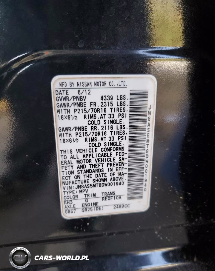 2013 Nissan Rogue S VIN:JN8AS5MT8DW001940 - 12