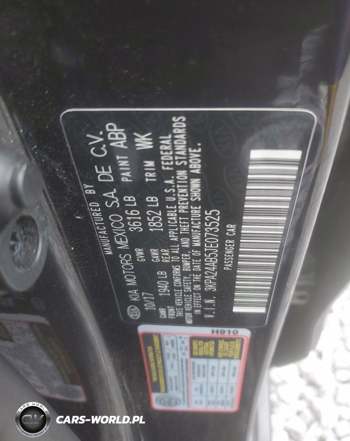 2018 Kia Rio Lx VIN:3KPA24AB5JE073525 - 12