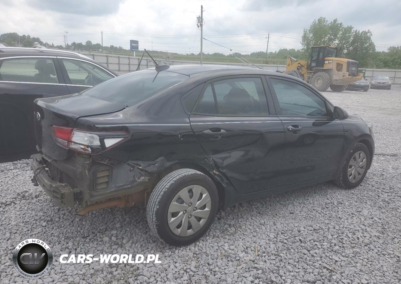 2018 Kia Rio Lx VIN:3KPA24AB5JE073525 - 3