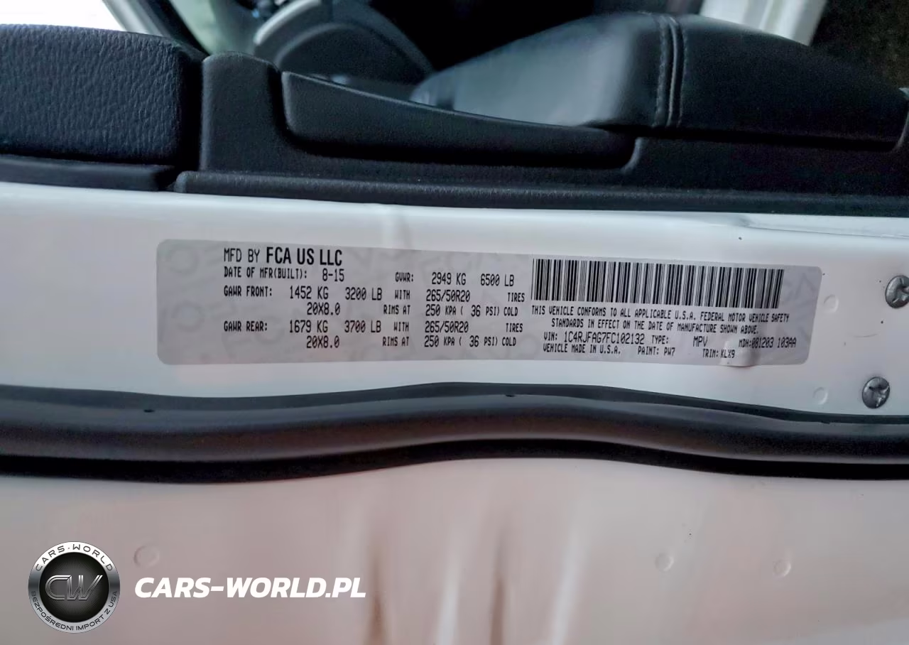 2015 Jeep Grand Cherokee Laredo VIN:1C4RJFAG7FC102132 - 13