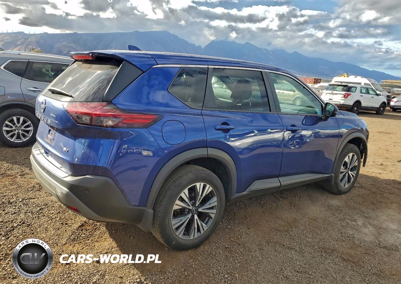2022 Nissan Rogue Sv VIN:5N1BT3BA2NC711577 - 3
