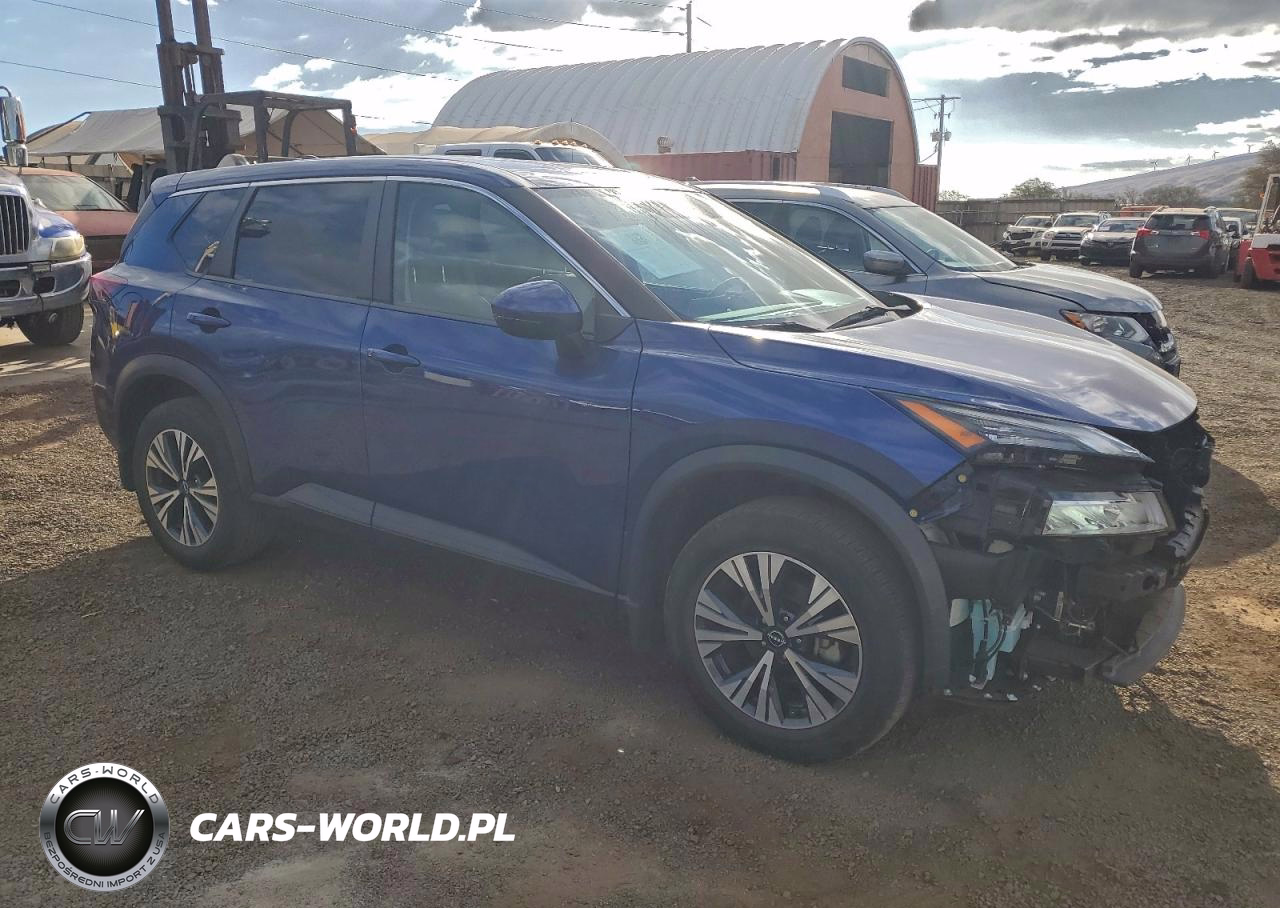 2022 Nissan Rogue Sv VIN:5N1BT3BA2NC711577 - 4