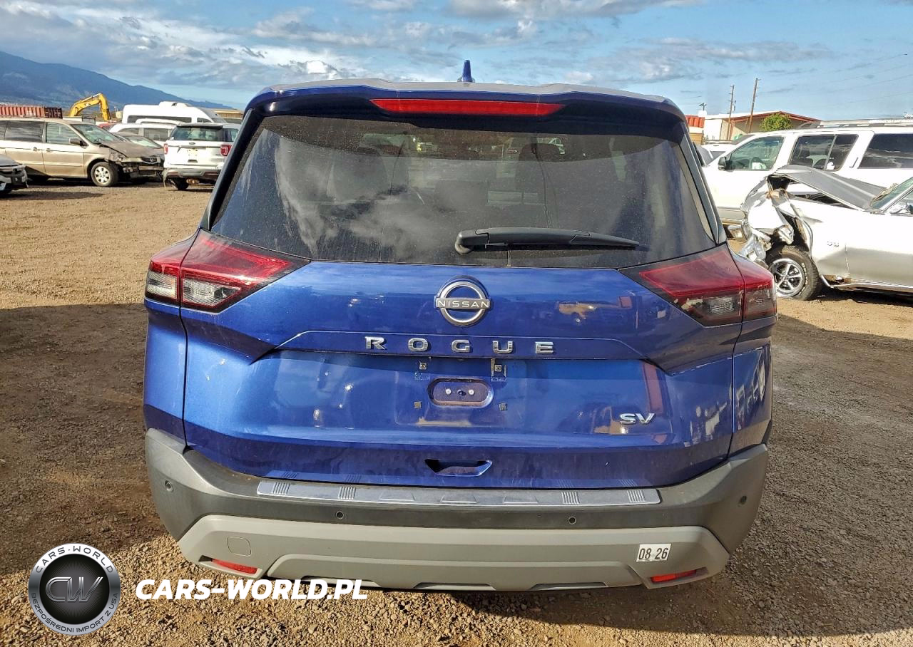 2022 Nissan Rogue Sv VIN:5N1BT3BA2NC711577 - 6