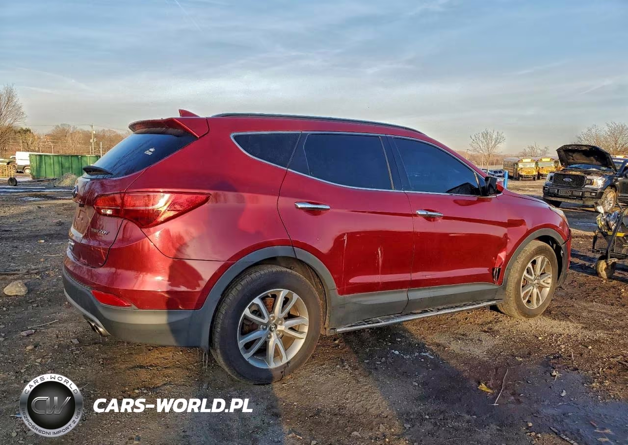 2014 Hyundai Santa Fe Sport VIN:5XYZU3LA3EG125576 - 3