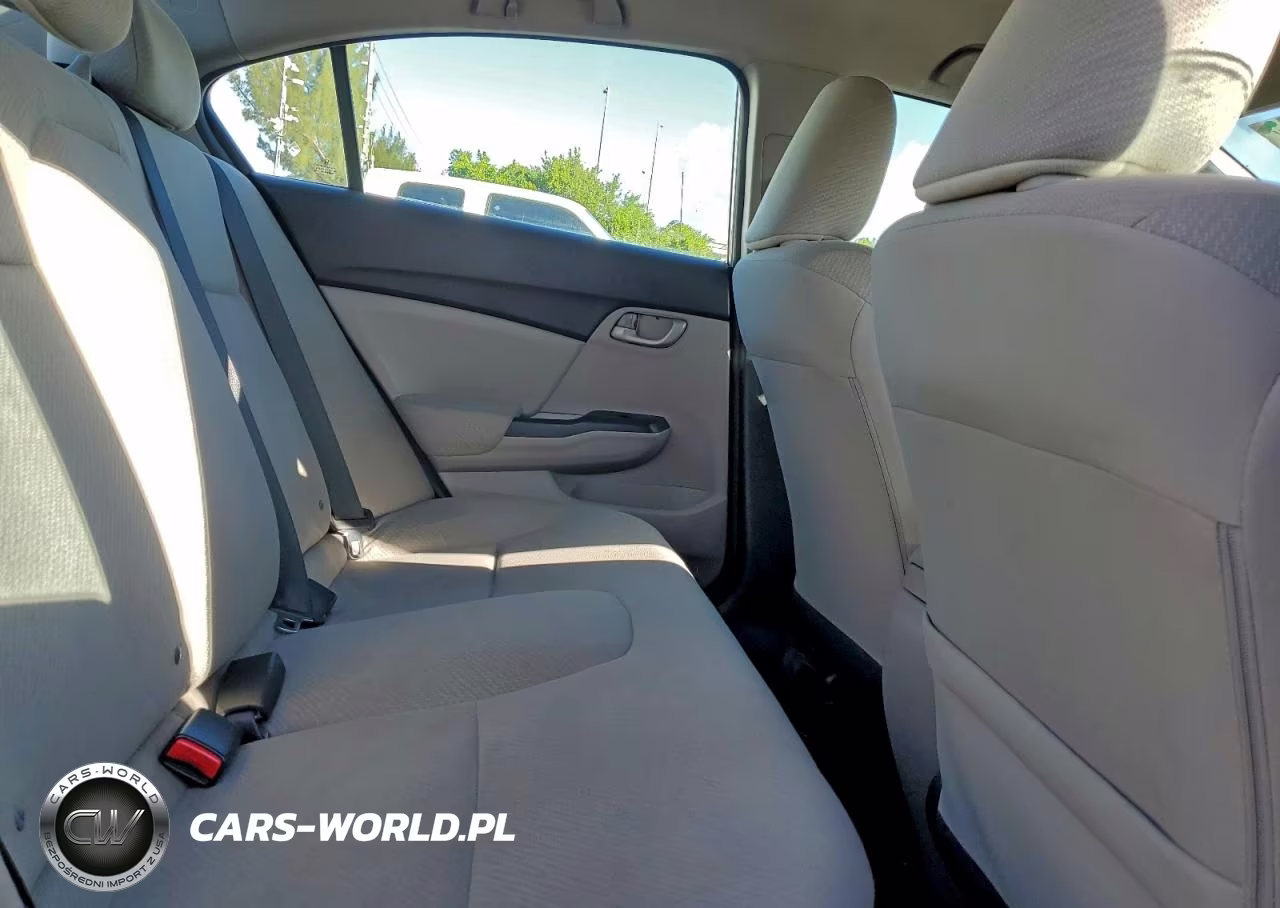 2013 Honda Civic Lx VIN:19XFB2F56DE087421 - 10
