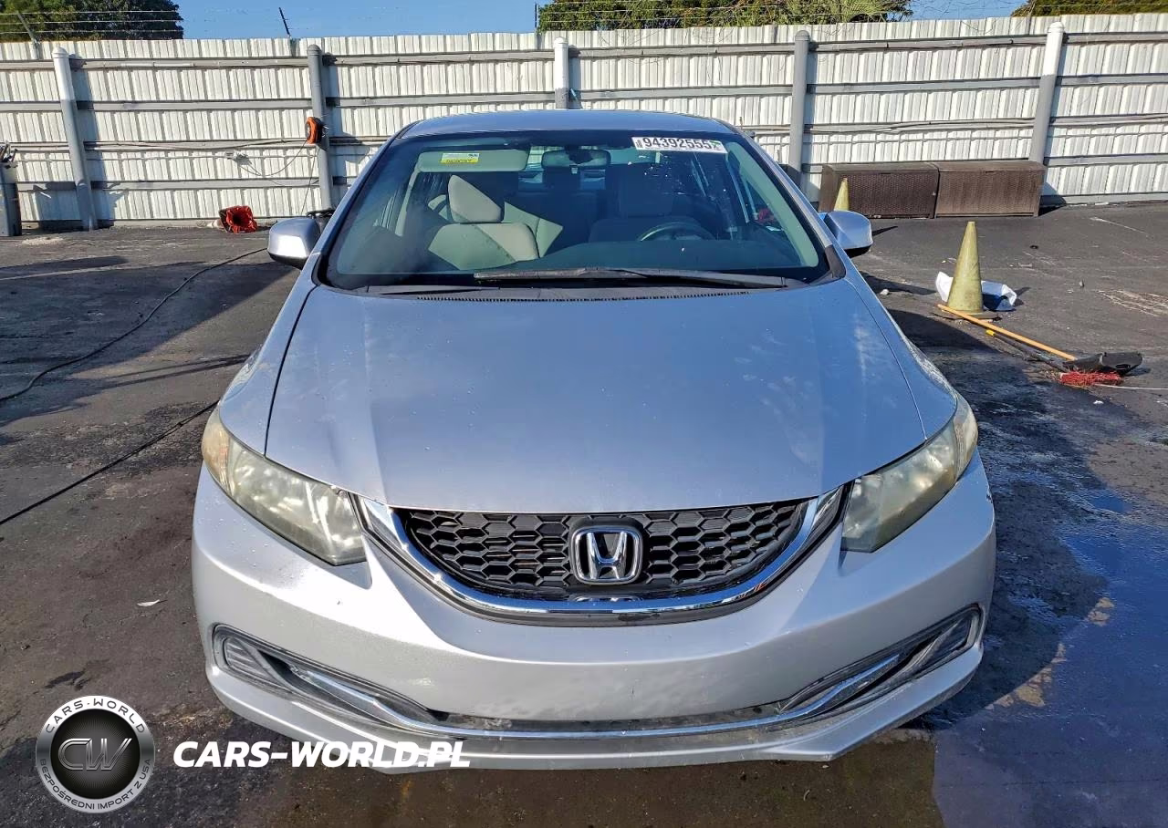 2013 Honda Civic Lx VIN:19XFB2F56DE087421 - 5