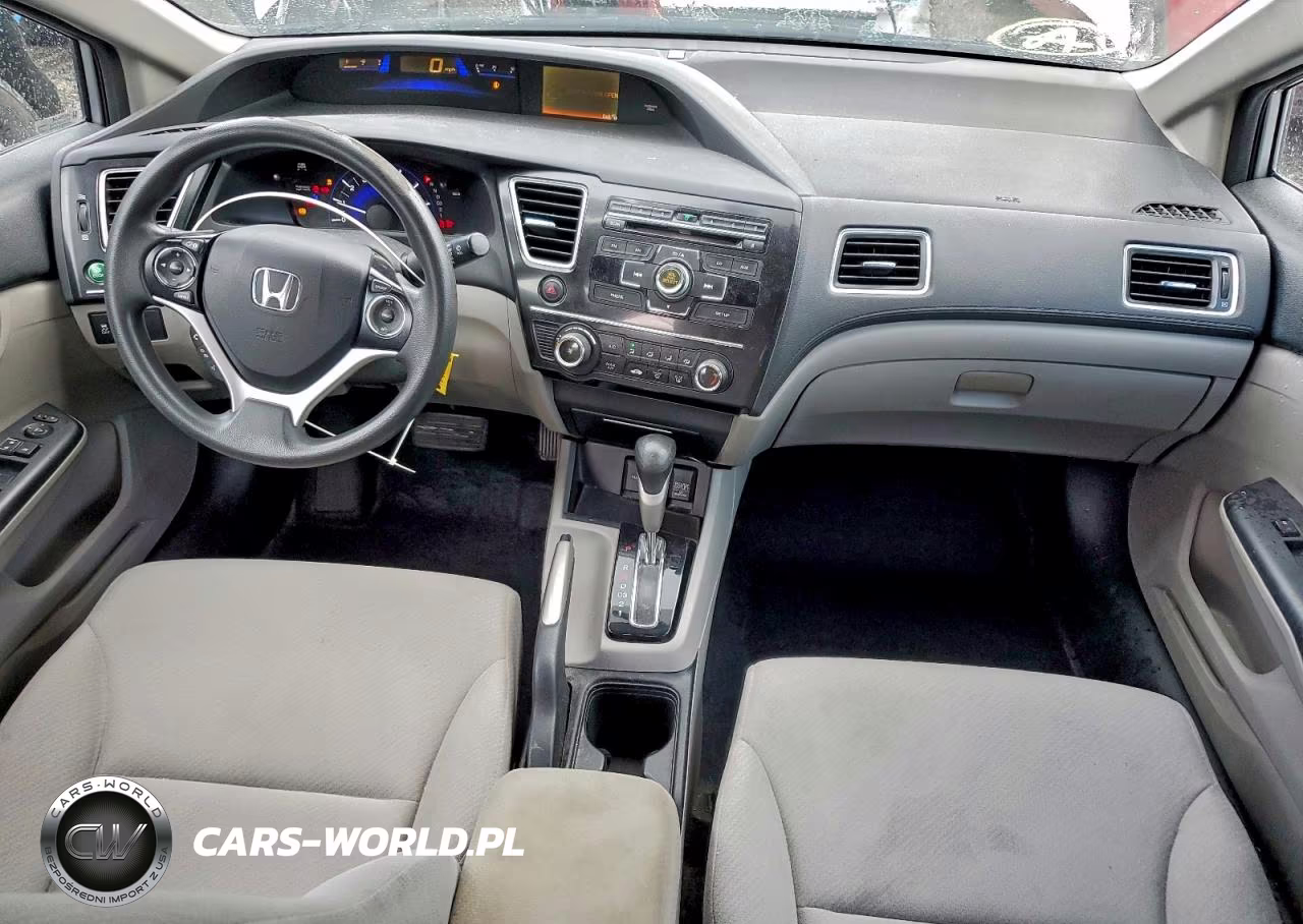 2013 Honda Civic Lx VIN:19XFB2F56DE087421 - 8