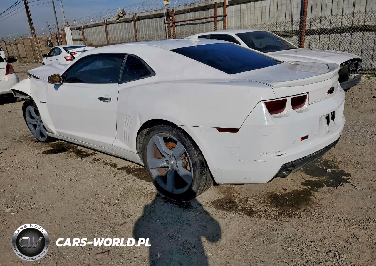 2012 Chevrolet Camaro Lt VIN:2G1FC1E34C9165918 - 2