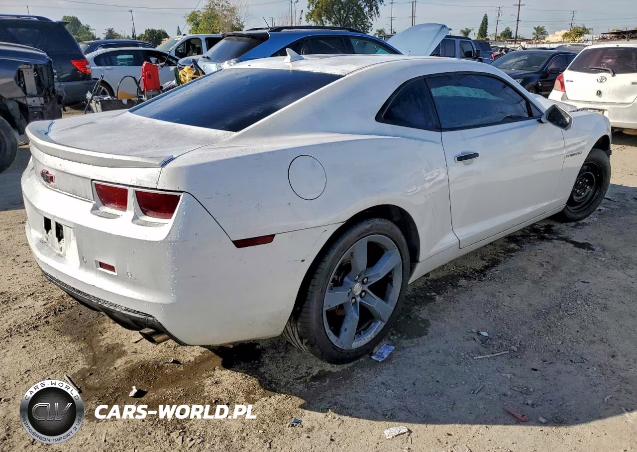 2012 Chevrolet Camaro Lt VIN:2G1FC1E34C9165918 - 3
