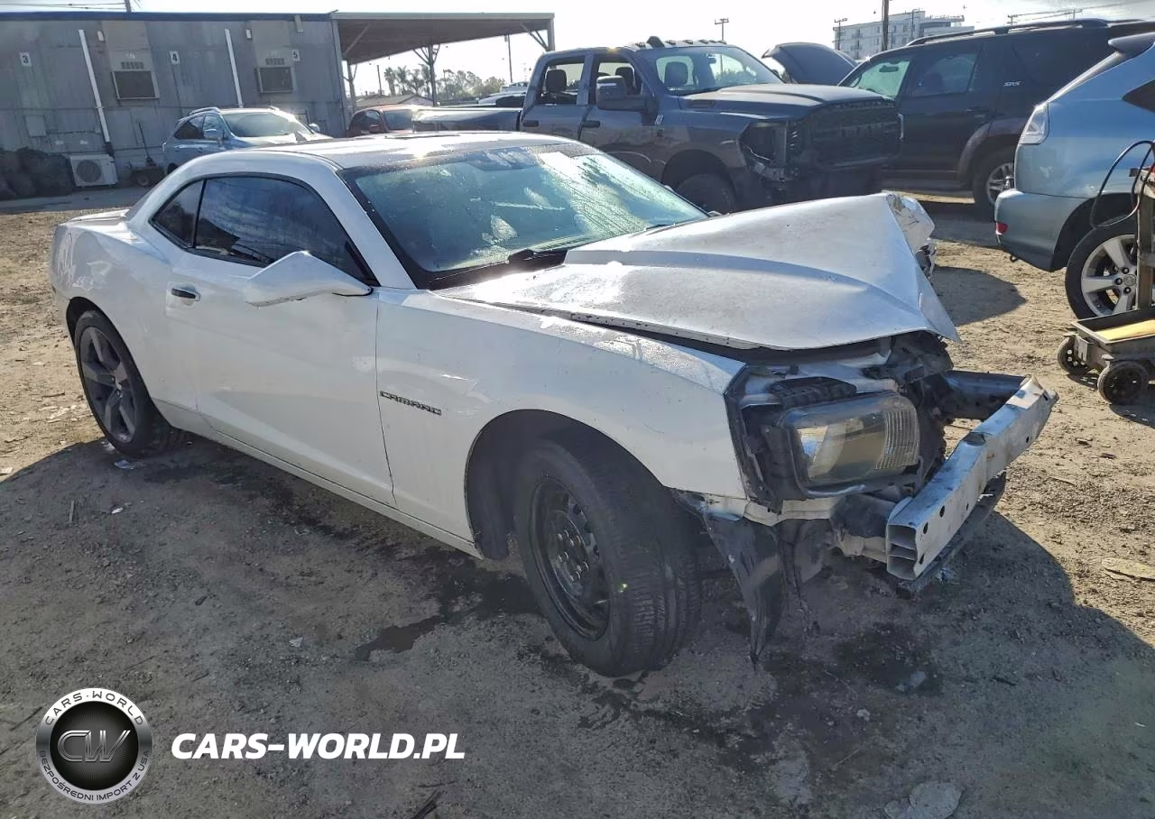 2012 Chevrolet Camaro Lt VIN:2G1FC1E34C9165918 - 4