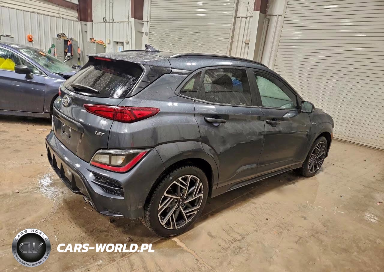 2022 Hyundai Kona N Line VIN:KM8K33A35NU870140 - 3