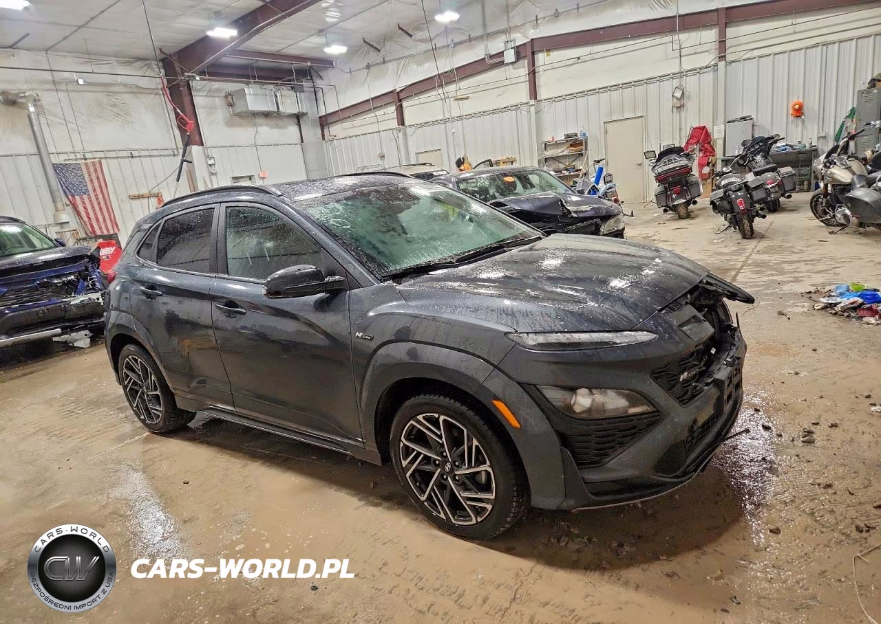 2022 Hyundai Kona N Line VIN:KM8K33A35NU870140 - 4